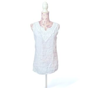 Lina Tomei Made in Italy Linen Blouse